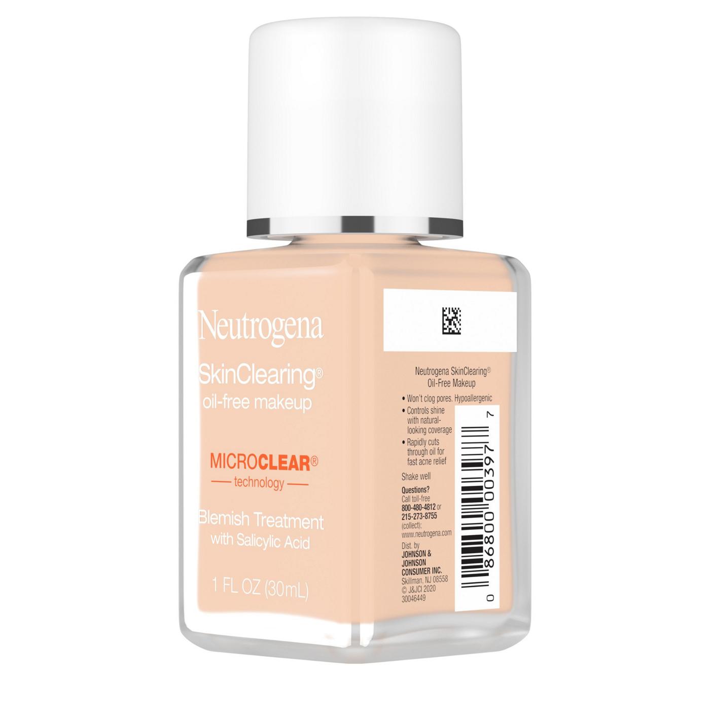Neutrogena SkinClearing 40 Nude Oil-Free Makeup; image 4 of 8