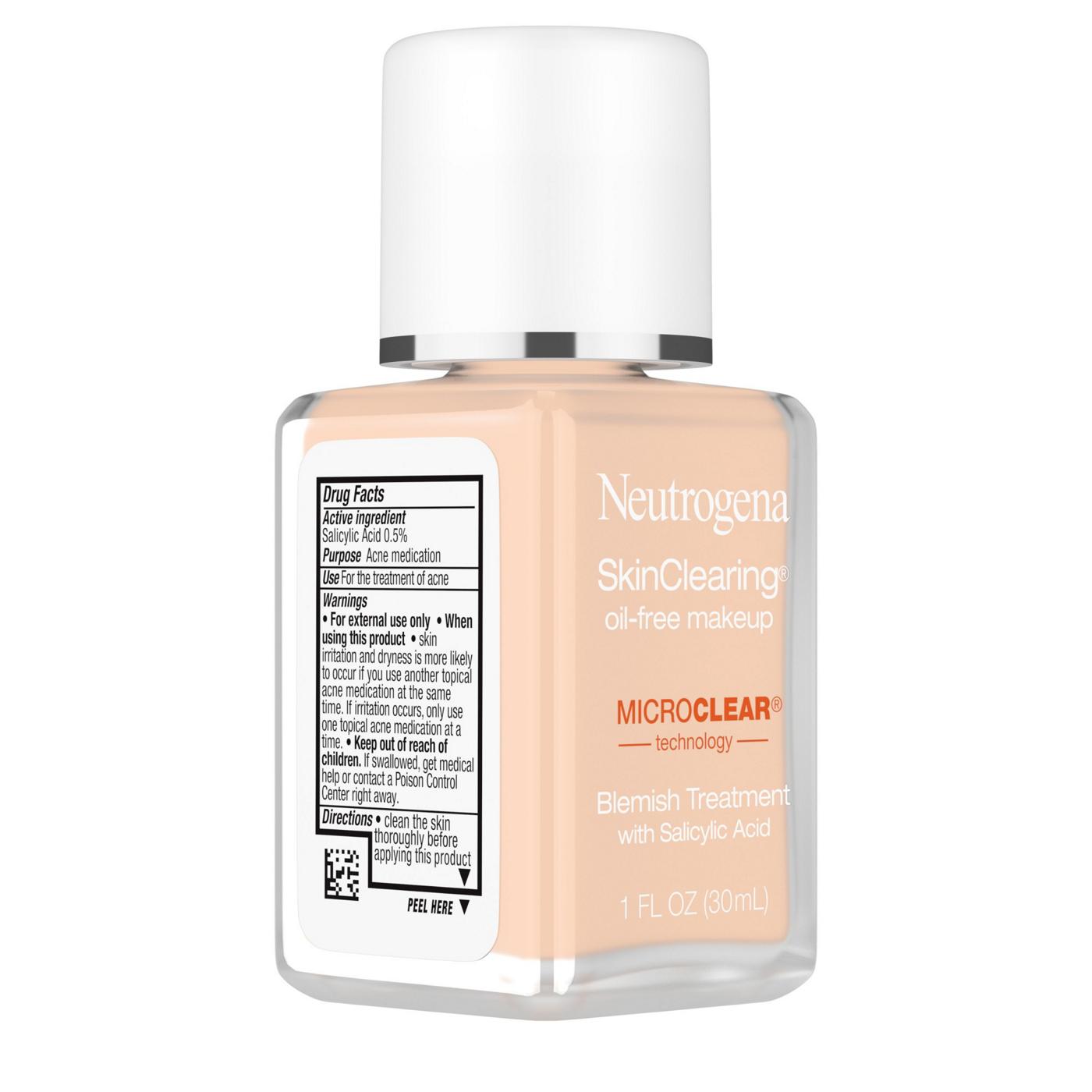 Neutrogena SkinClearing 40 Nude Oil-Free Makeup; image 6 of 8