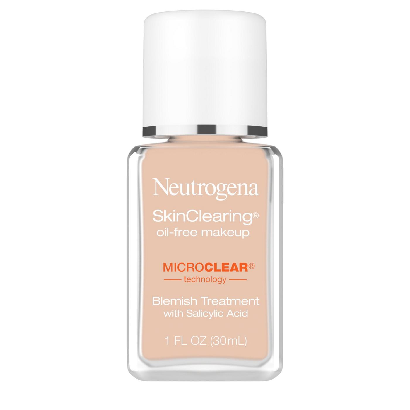 Neutrogena SkinClearing 50 Soft Beige Oil-Free Makeup; image 1 of 8