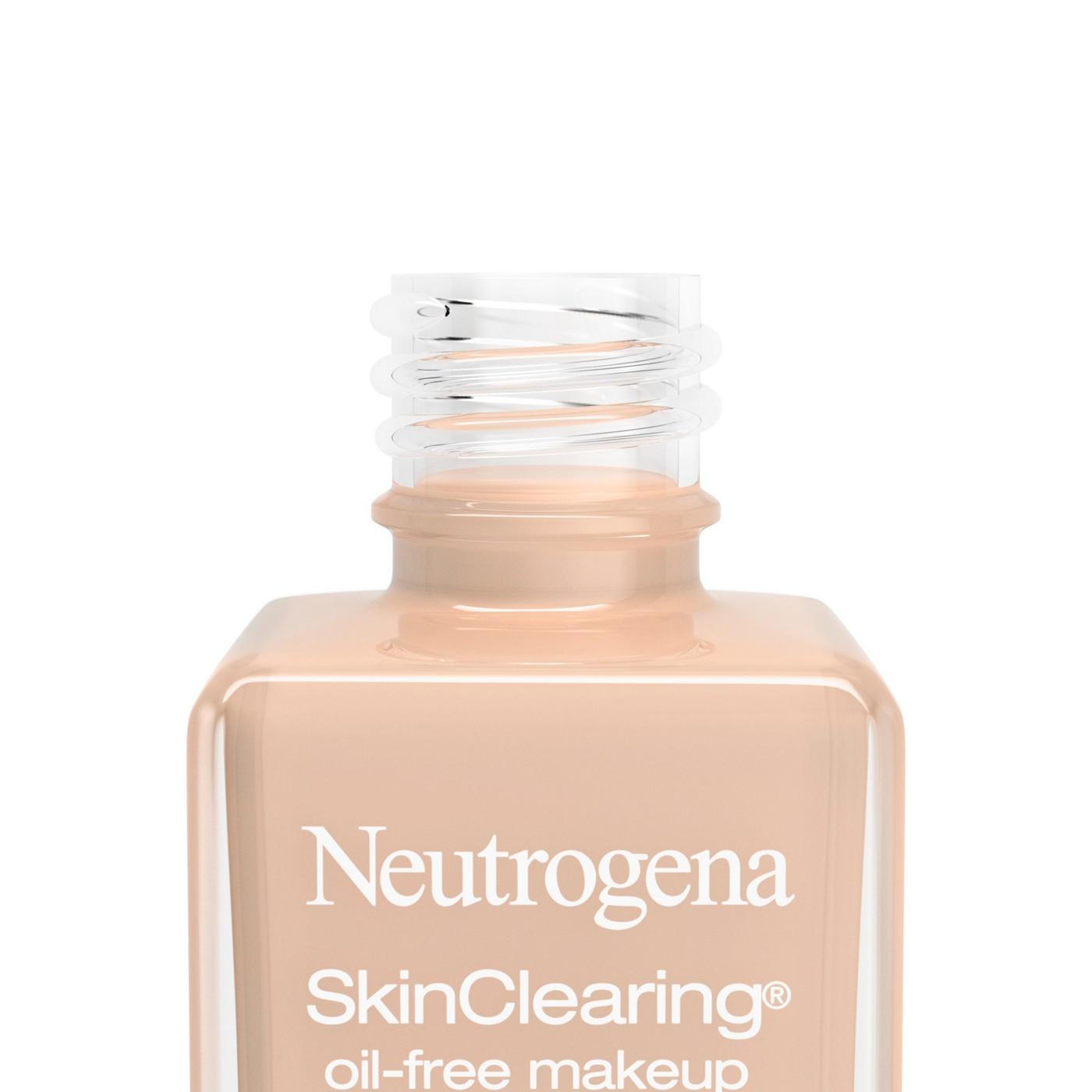Neutrogena SkinClearing 50 Soft Beige Oil-Free Makeup; image 2 of 8