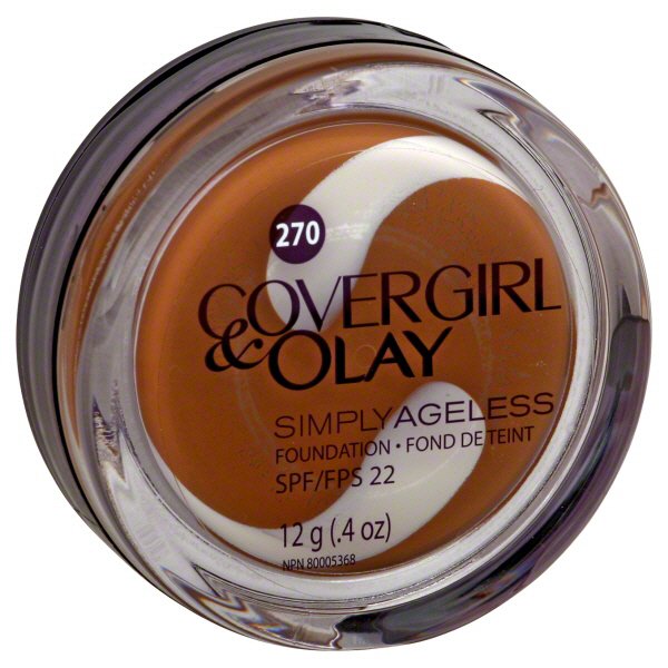 CoverGirl And Olay Simply Ageless Toasted Almond 270 Foundation Shop