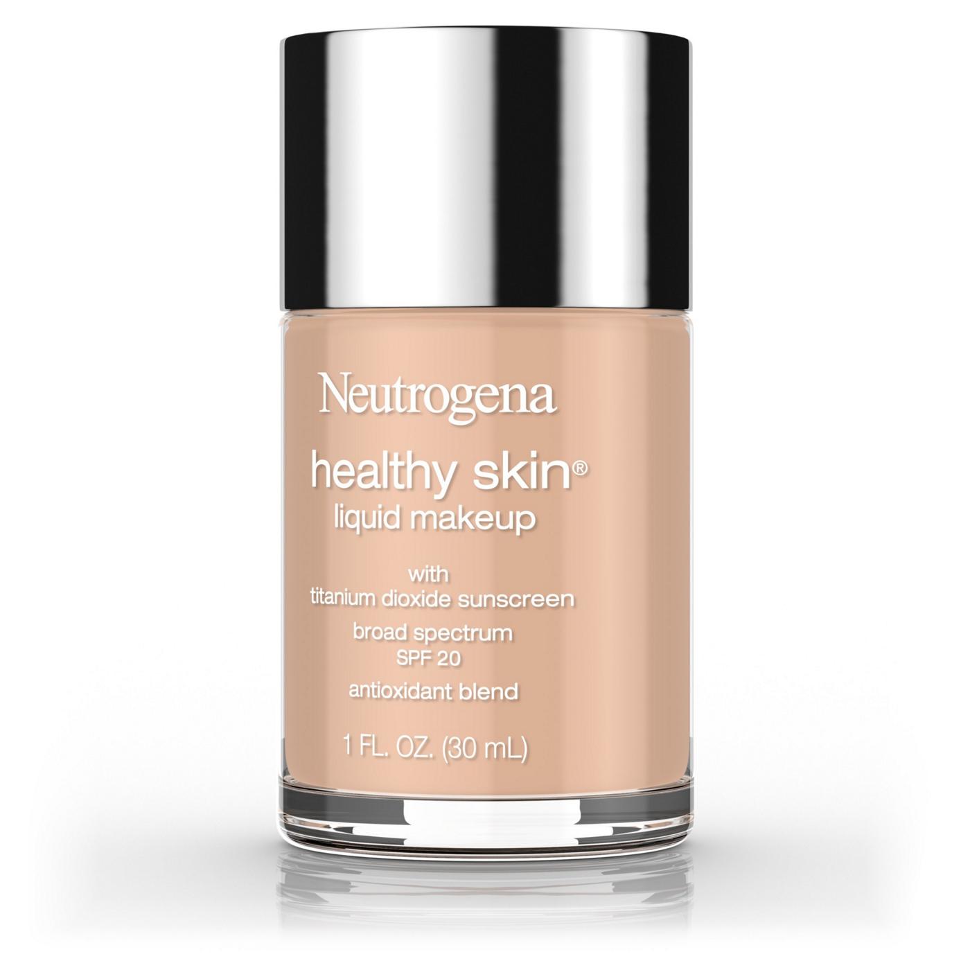 Neutrogena Healthy Skin Liquid Makeup 100 Natural Tan; image 4 of 7