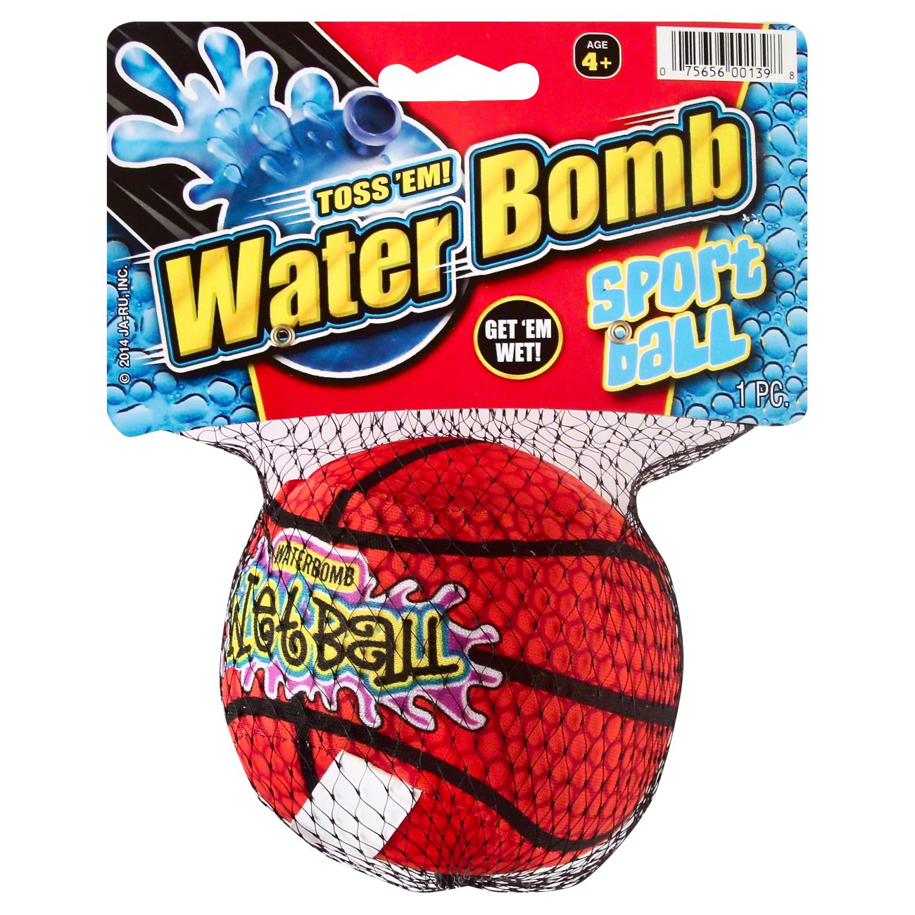 Basketball; 3 Pack JaRu Water Bomb Wet Ball Set Water Splash Balls Water Football Basketball Baseball Water Pool Toy Soakers Outdoor Sports 