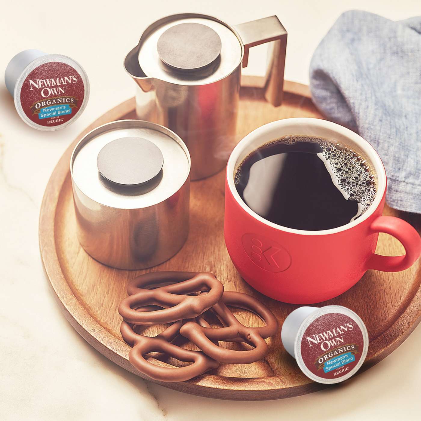 Newman's Own Organics Newman's Special Blend Extra Bold Medium Roast Single Serve Coffee K Cups; image 2 of 6