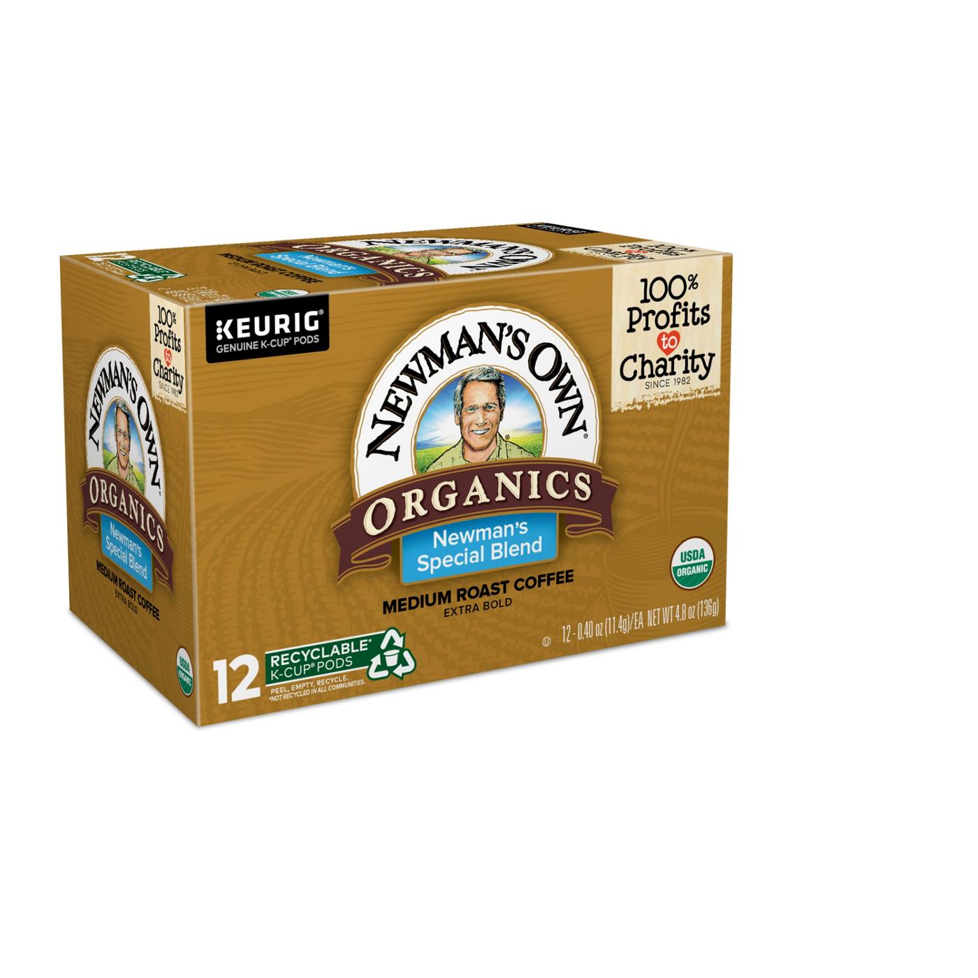 Newman's Own Organics Newman's Special Blend Extra Bold Medium Roast Single Serve Coffee K Cups; image 4 of 6