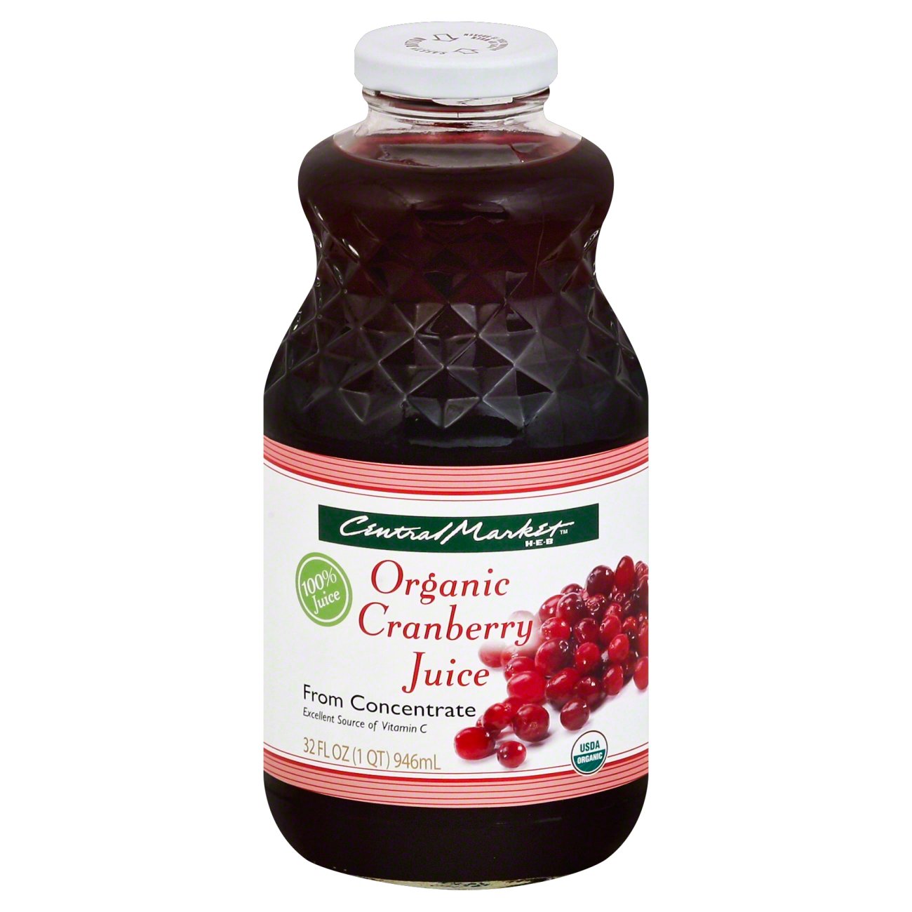 Central Market Organics 100 Cranberry Juice Shop Juice at HEB