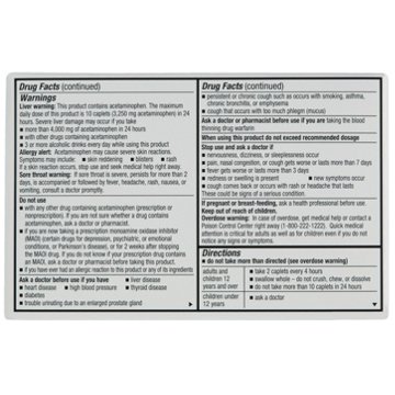 H-E-B Severe Cold & Flu Caplets – Cool Taste, 24 ct