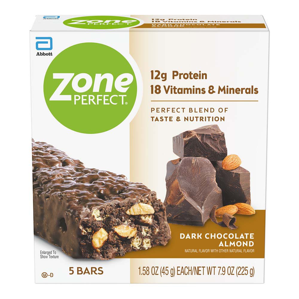 ZonePerfect Dark Chocolate Almond Protein Bars Shop Granola & Snack