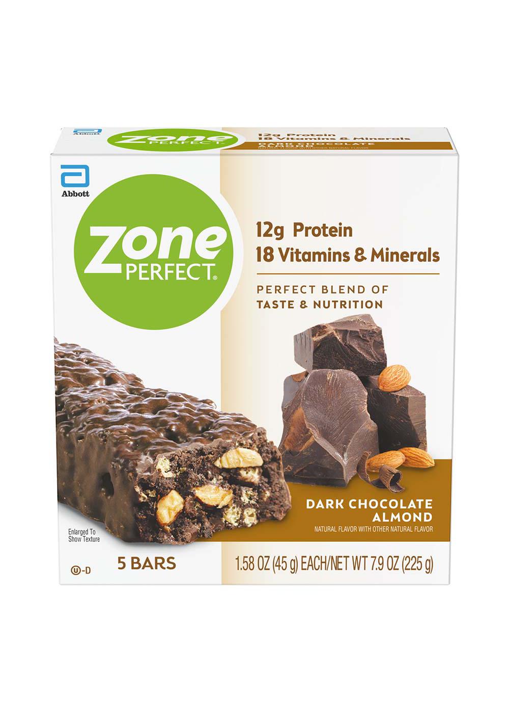 ZonePerfect 12g Protein Bars - Dark Chocolate Almond; image 1 of 6