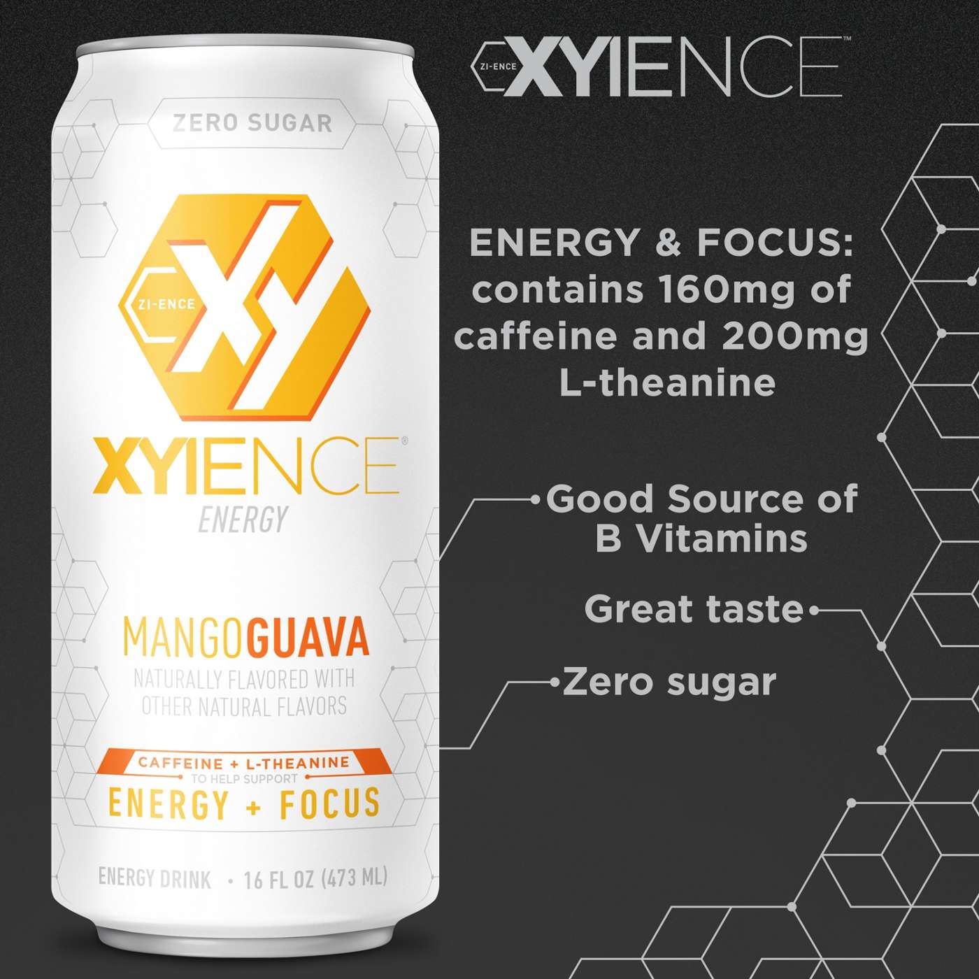 XYIENCE Zero Sugar Energy Drink - Mango Guava; image 4 of 6