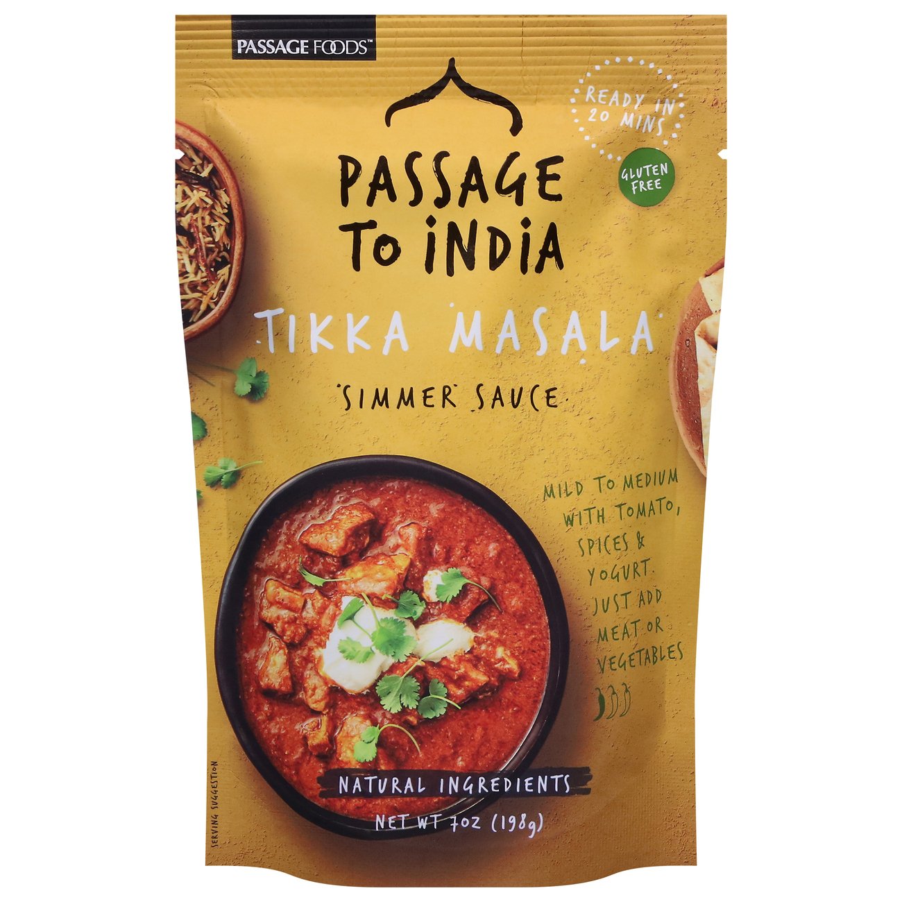Passage Foods Passage to India Tikka Masala Simmer Sauce Shop Cooking Sauces at HEB