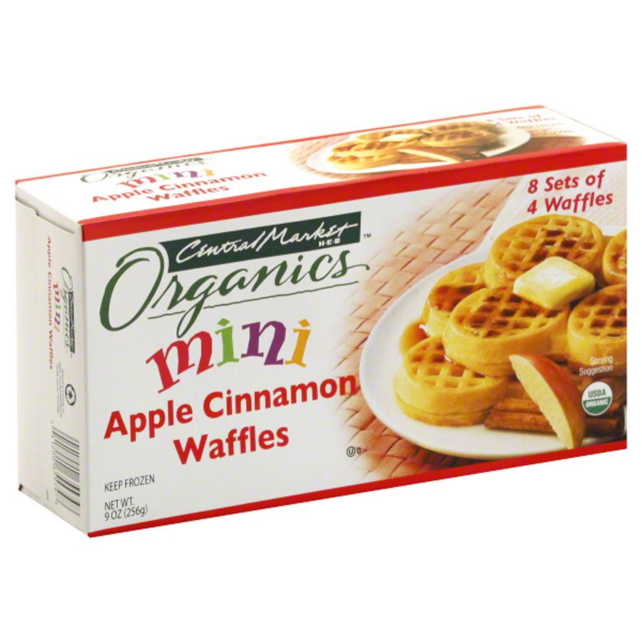 Evergreen Apple Cinnamon Mini Waffles - 9 Oz - Star Market