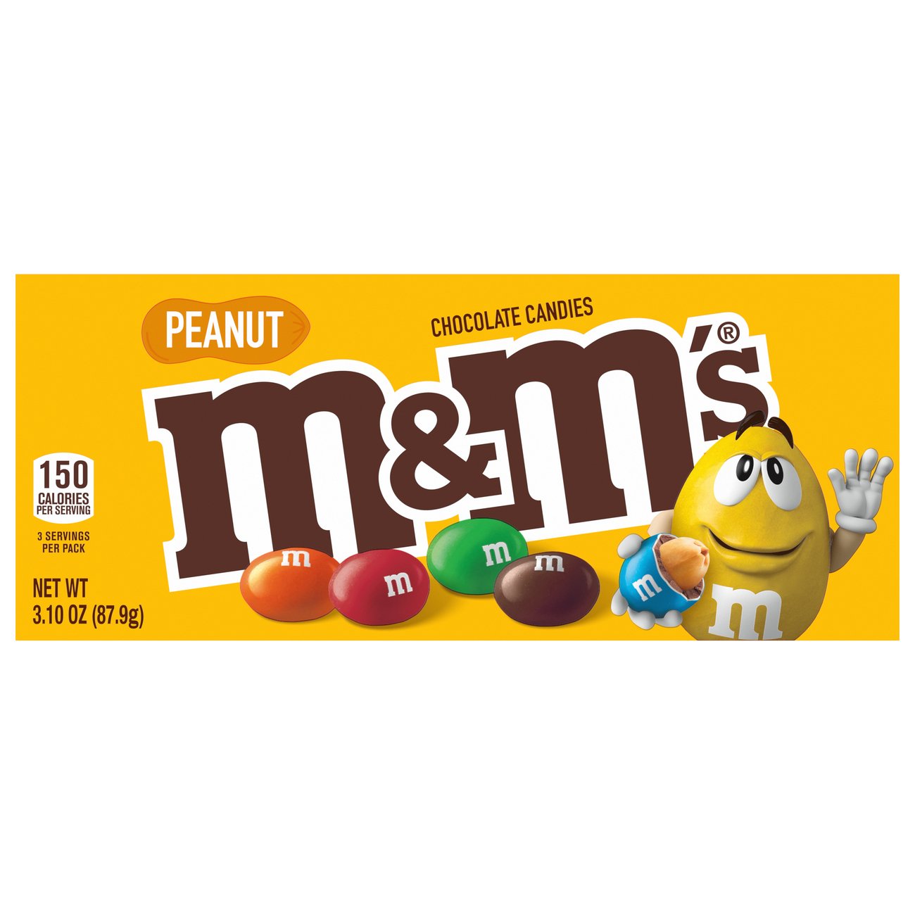 M&M'S Peanut Chocolate Candy Theater Box
