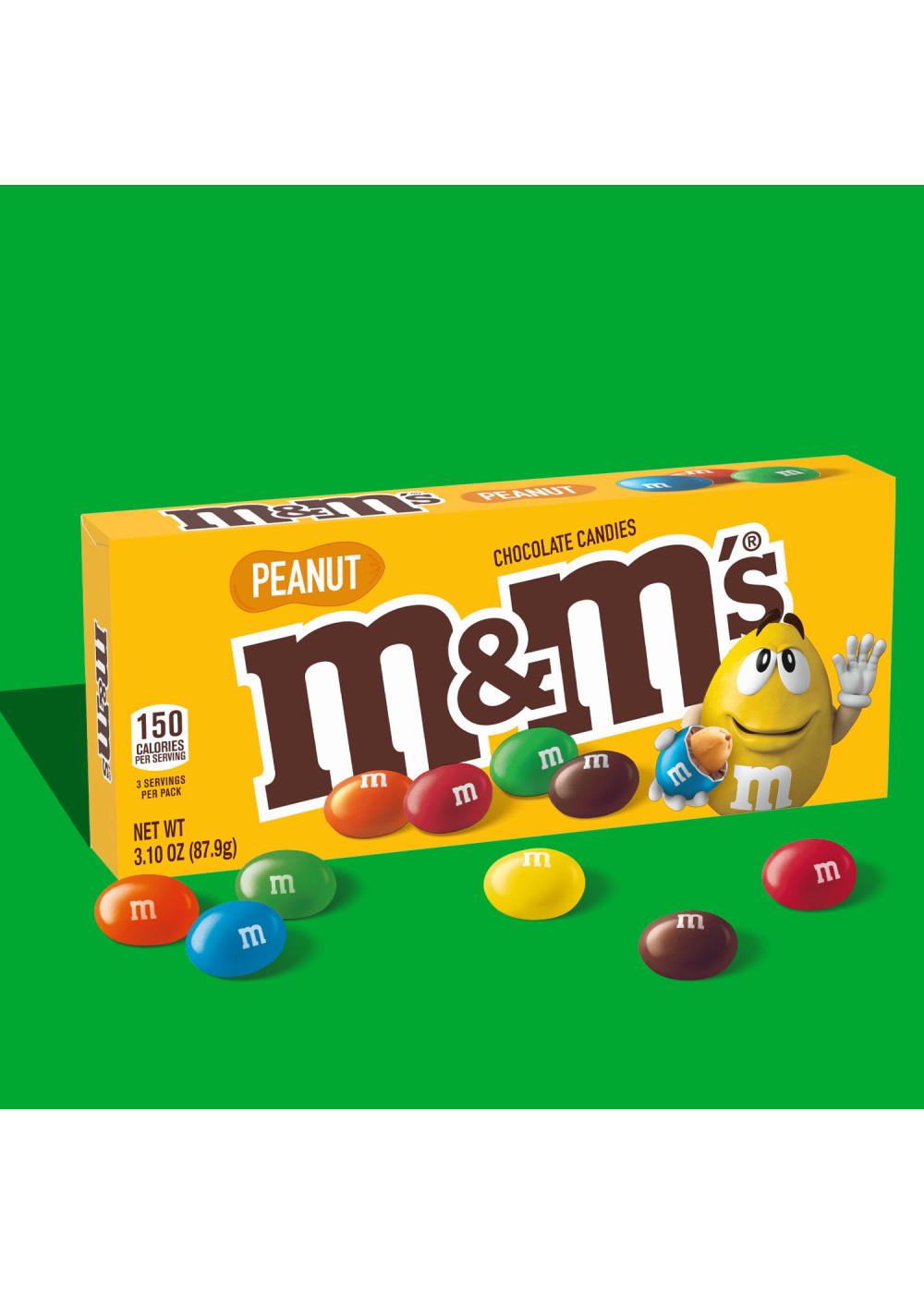 M&M'S Peanut Chocolate Candy Theater Box; image 2 of 7