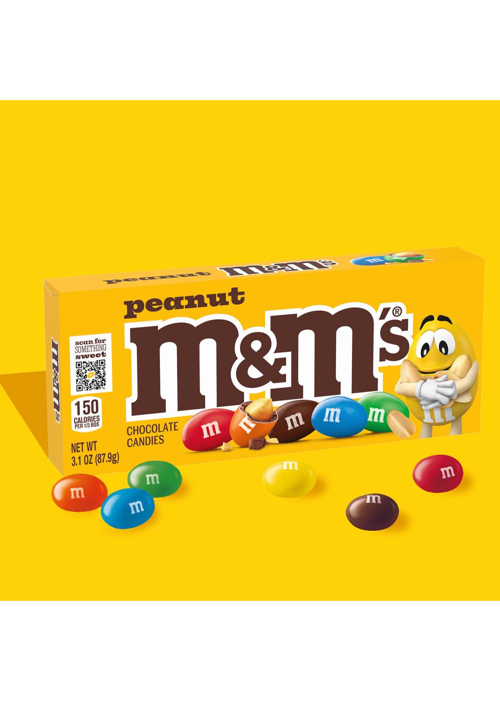 M&M'S Peanut Milk Chocolate Candy Theater Box; image 6 of 10