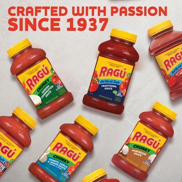 Ragu Chunky Garden Combination Pasta Sauce, 45 oz