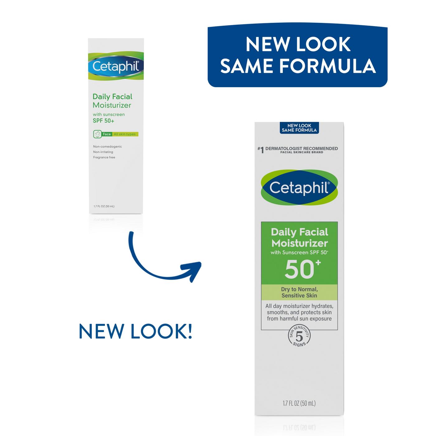 Cetaphil Daily Facial Moisturizer - SPF 50+; image 9 of 9