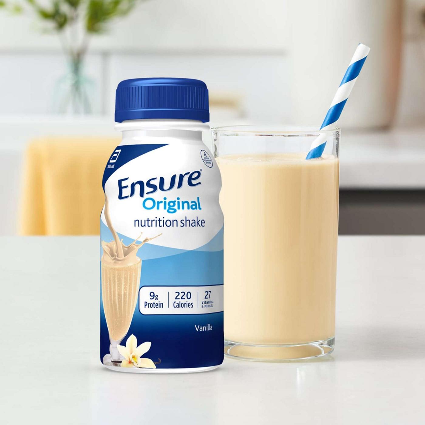 Ensure Original Nutrition Shake - Vanilla; image 3 of 8