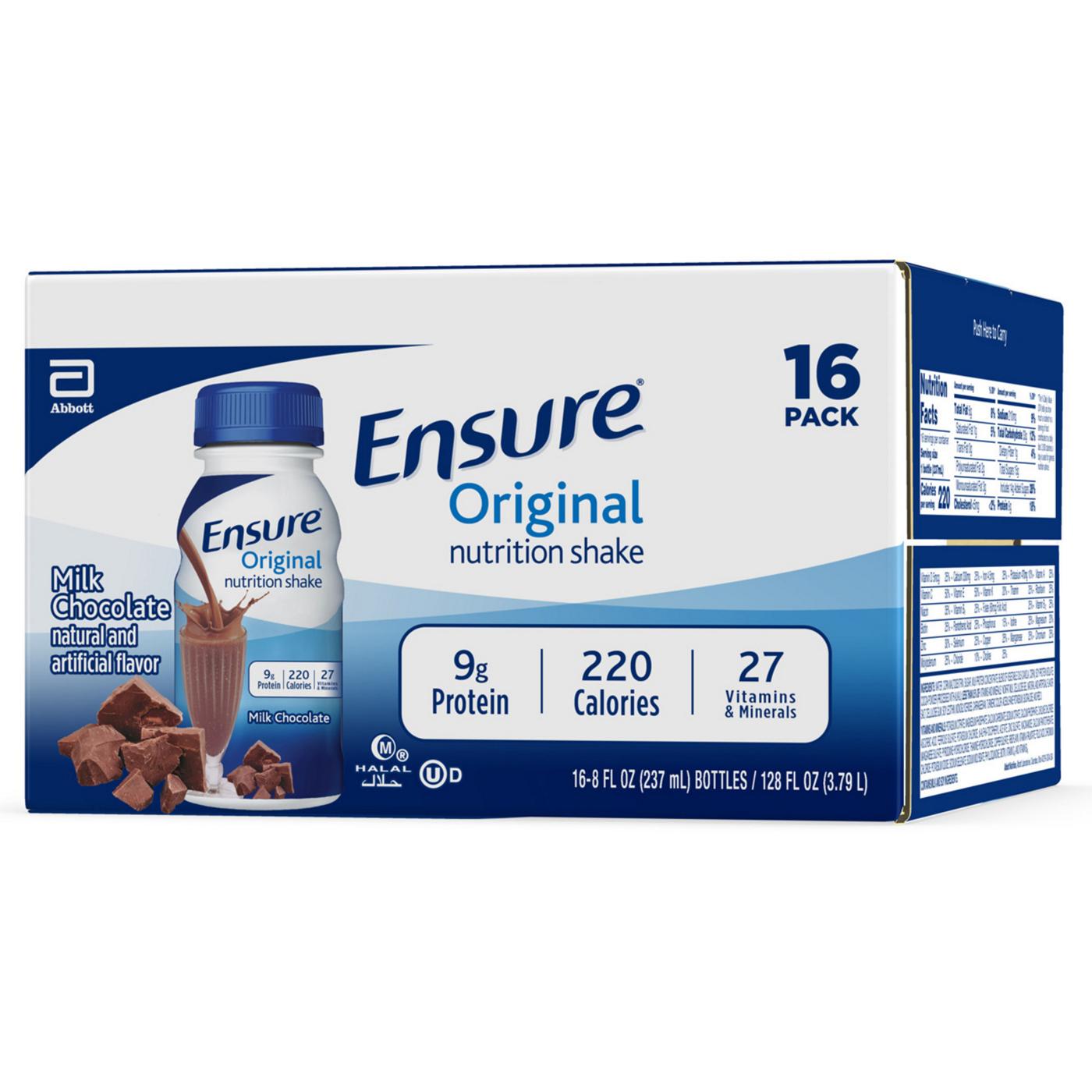 Ensure Original Nutrition Shake - Milk Chocolate; image 5 of 10