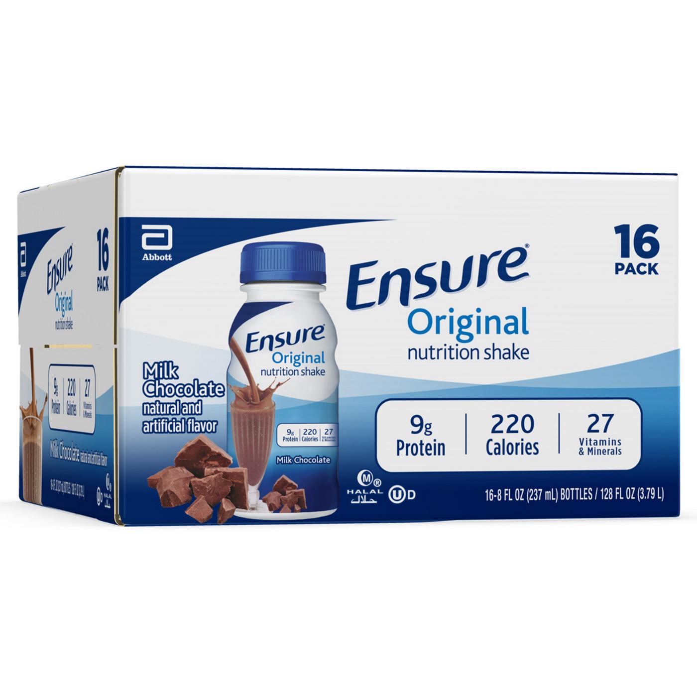 Ensure Original Nutrition Shake - Milk Chocolate; image 10 of 10