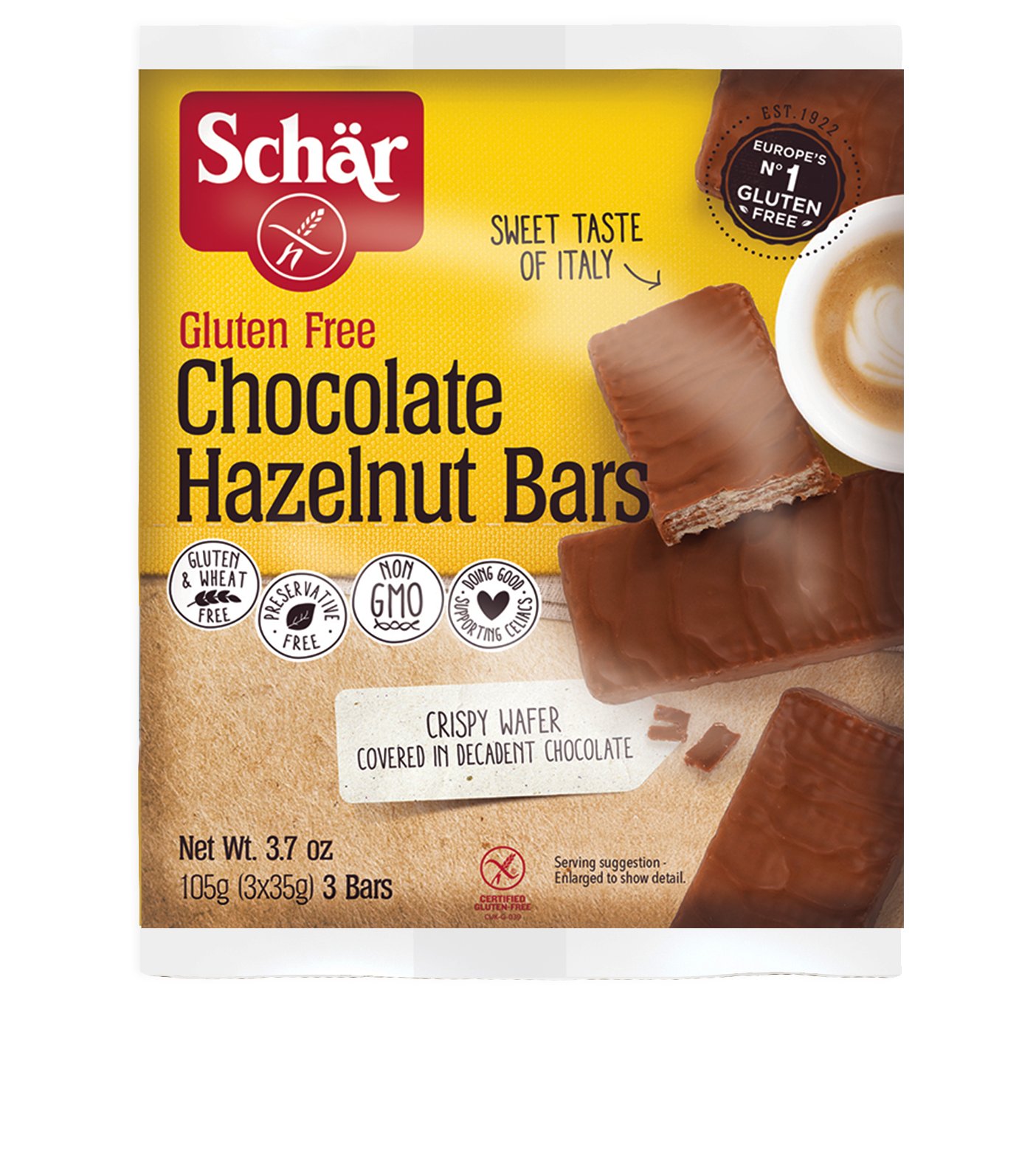 Schar Gluten Free Chocolate Hazelnut Bars - Shop Candy at H-E-B