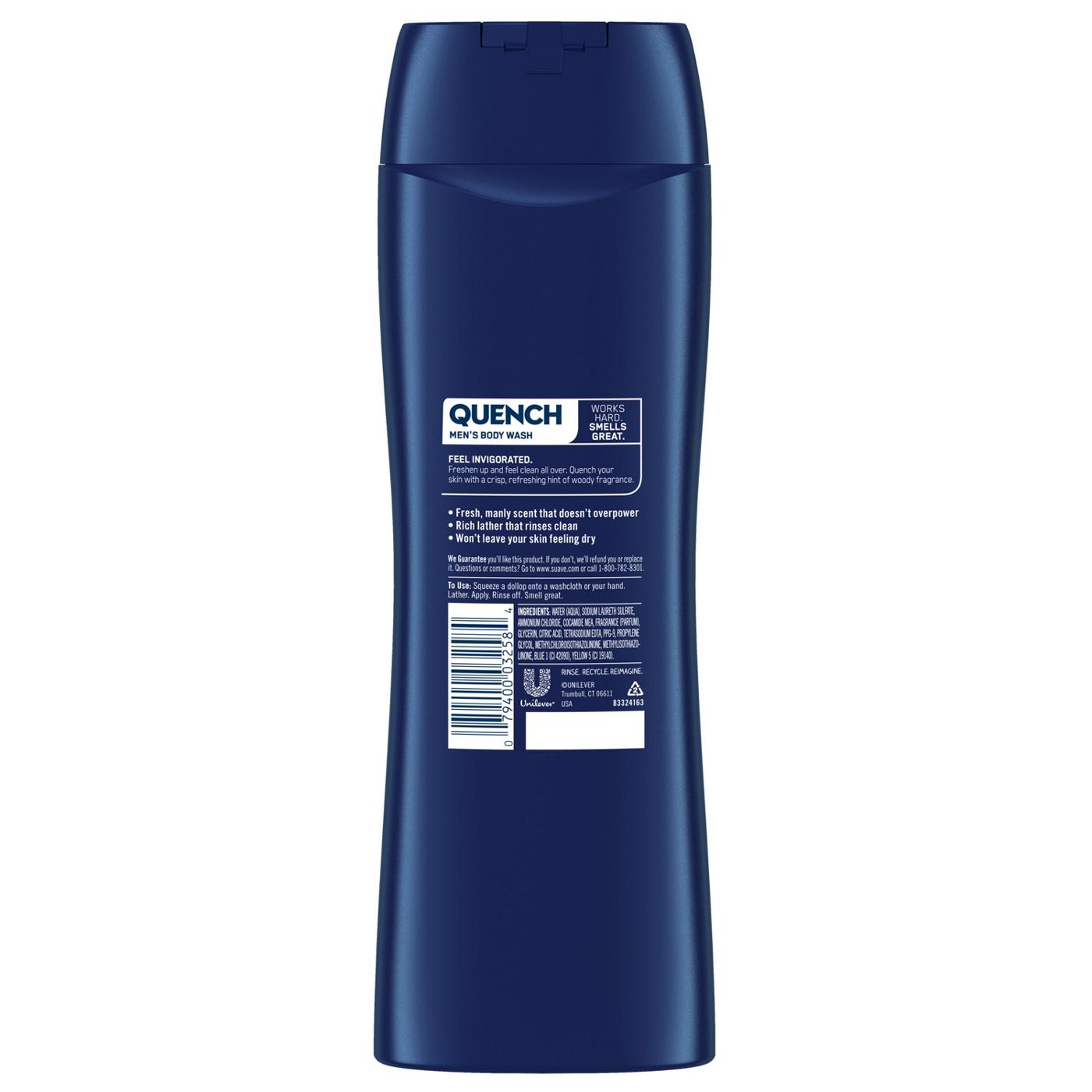 Suave Men Quench Body Wash; image 2 of 4