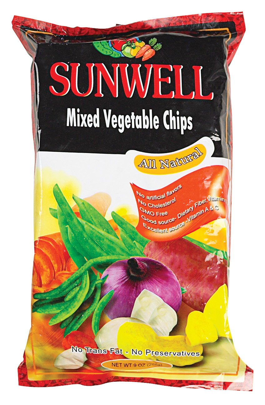 Sunwell Mixed Vegetable Chips Shop Snacks & Candy at HEB
