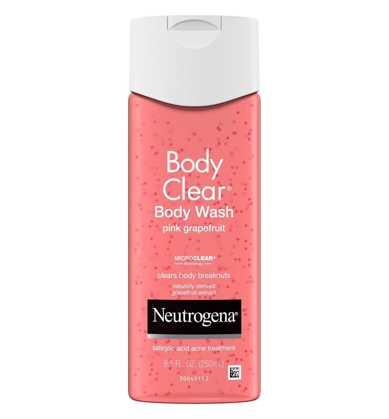 Neutrogena Body Clear Pink Grapefruit Acne-Fighting Body Wash; image 1 of 8