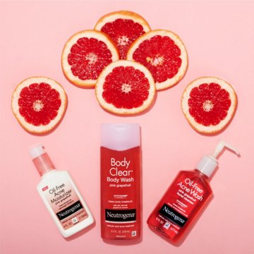 Neutrogena Body Clear Pink Grapefruit Acne-Fighting Body Wash