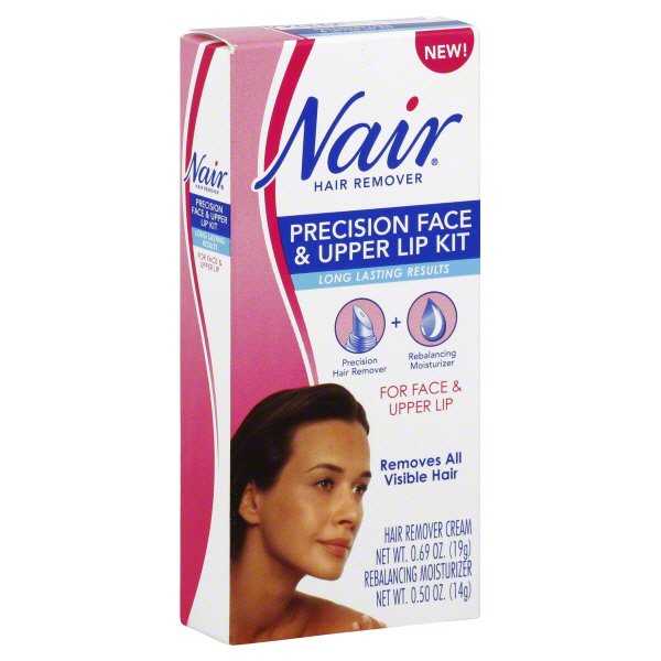 Nair Precision Face And Upper Lip Hair Remover Kit Shop Depilatories