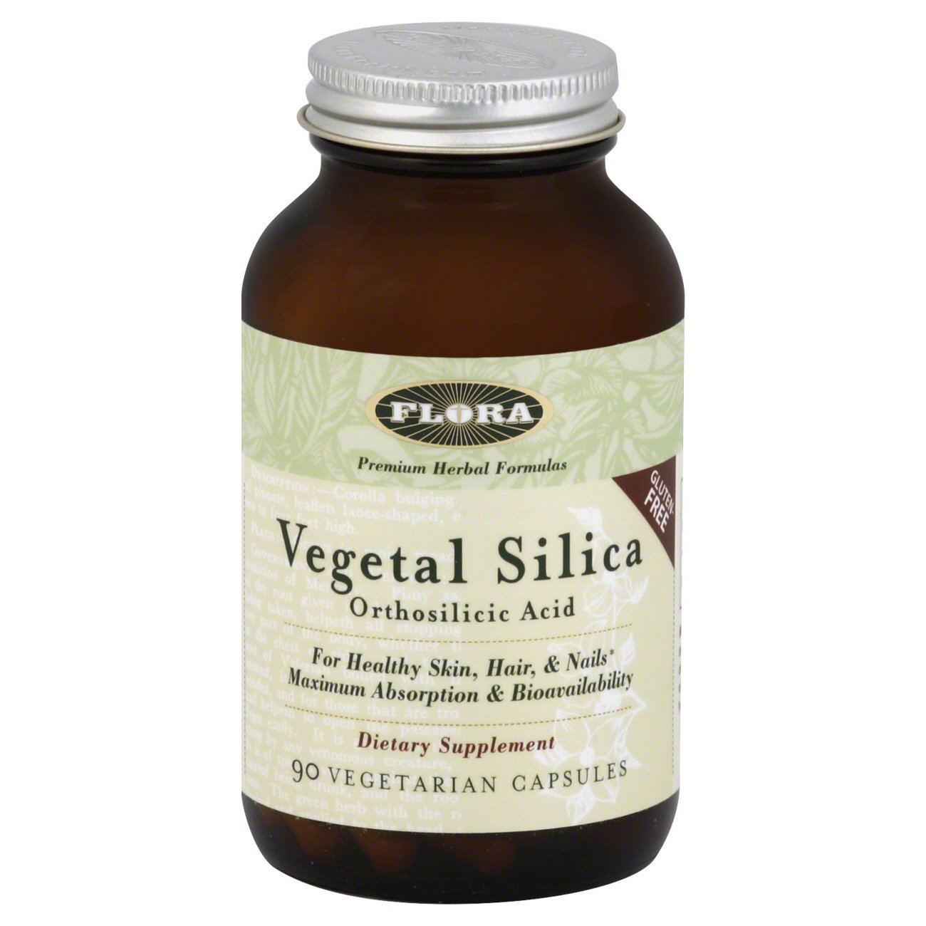 Flora Vegetal Silica Vegetarian Capsules - Shop Minerals at H-E-B