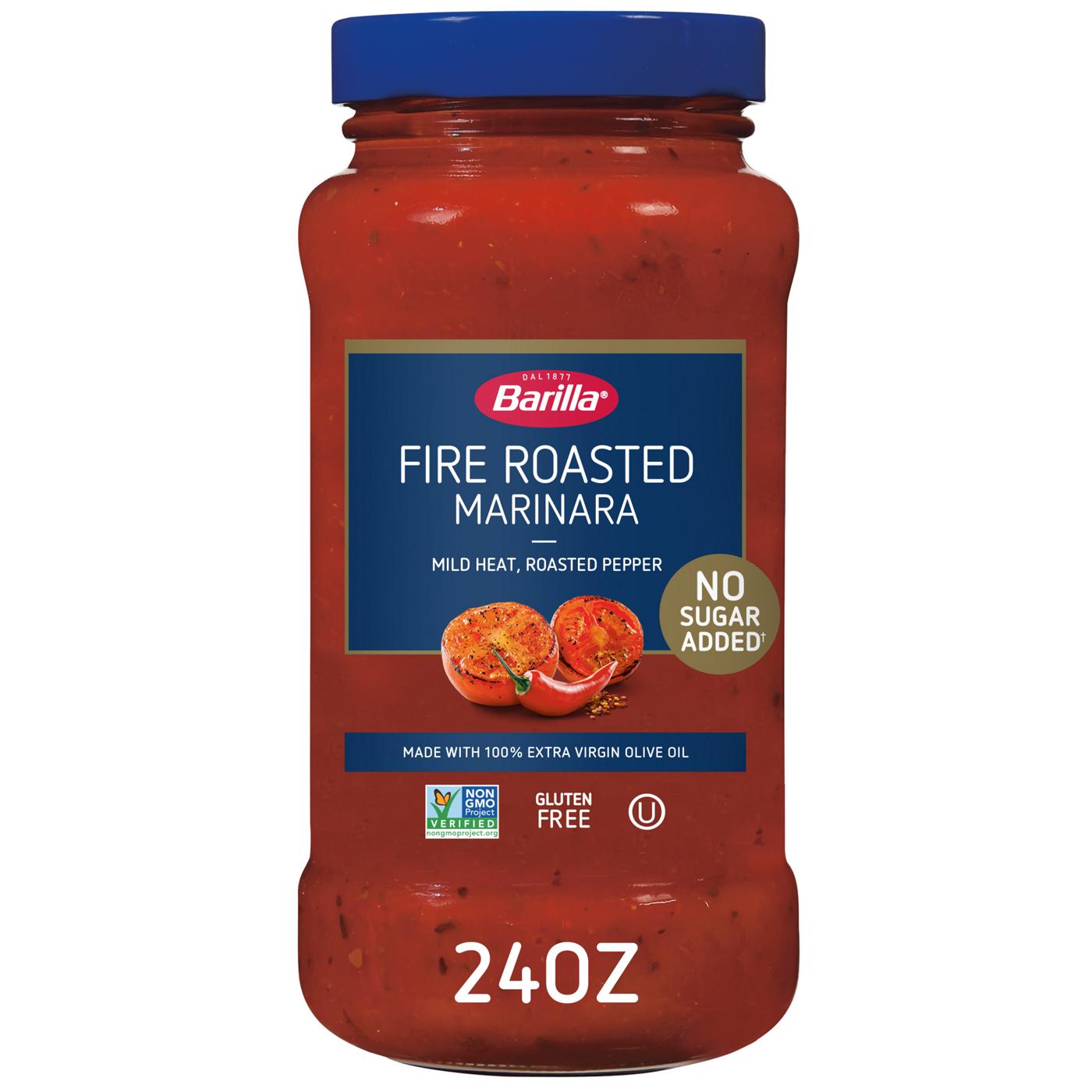 Barilla Fire Roasted Marinara Pasta Sauce; image 1 of 6