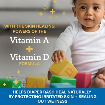 A+D Treat & Heal Diaper Rash Zinc Cream with Vitamins A+D