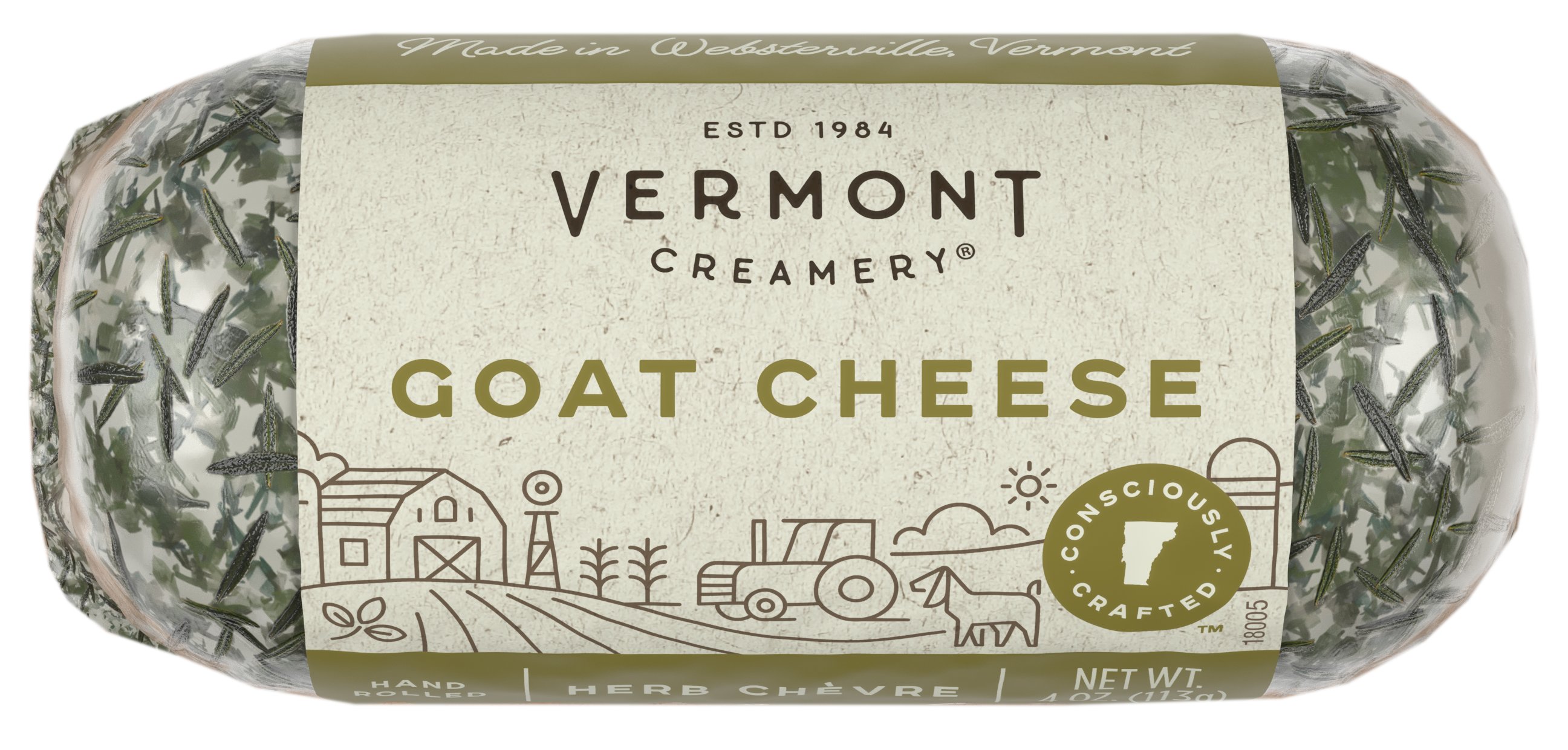 Vermont Creamery Herb Chevre Fresh Goat Cheese - Shop Cheese At H-E-B