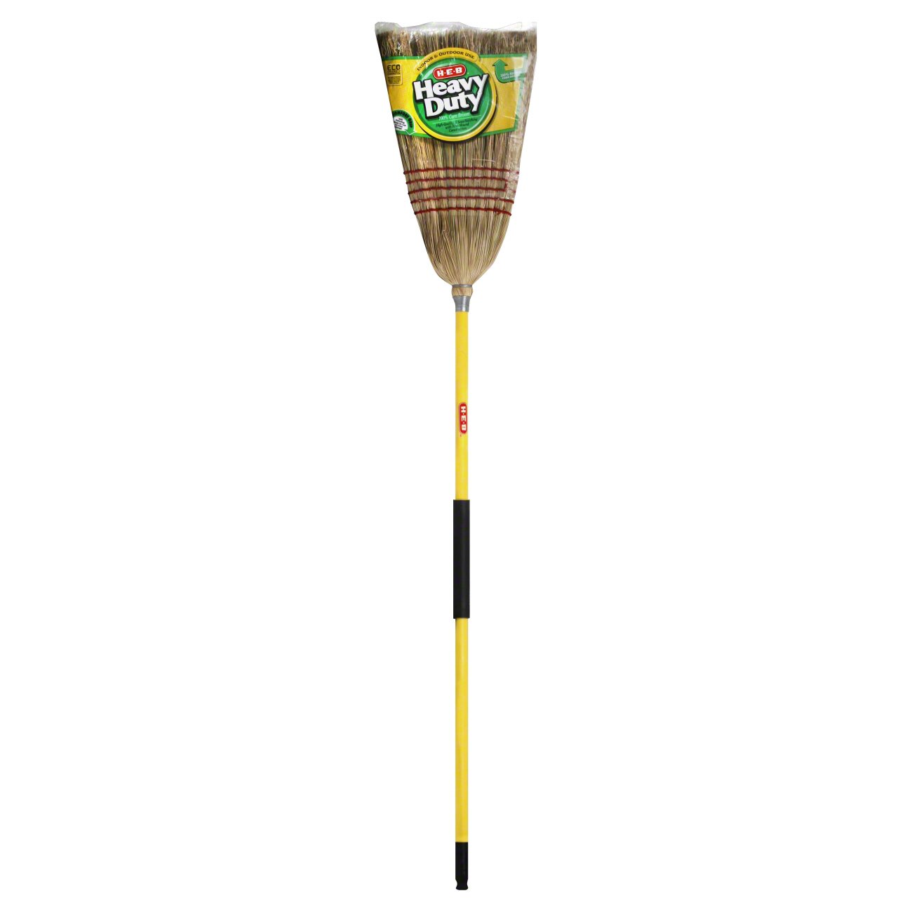 HEB Heavy Duty Corn Broom Shop Brooms & Dust Mops at HEB