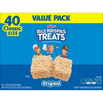 Rice Krispies Treats Original Crispy Marshmallow Squares, 31.2 oz, 40 ct
