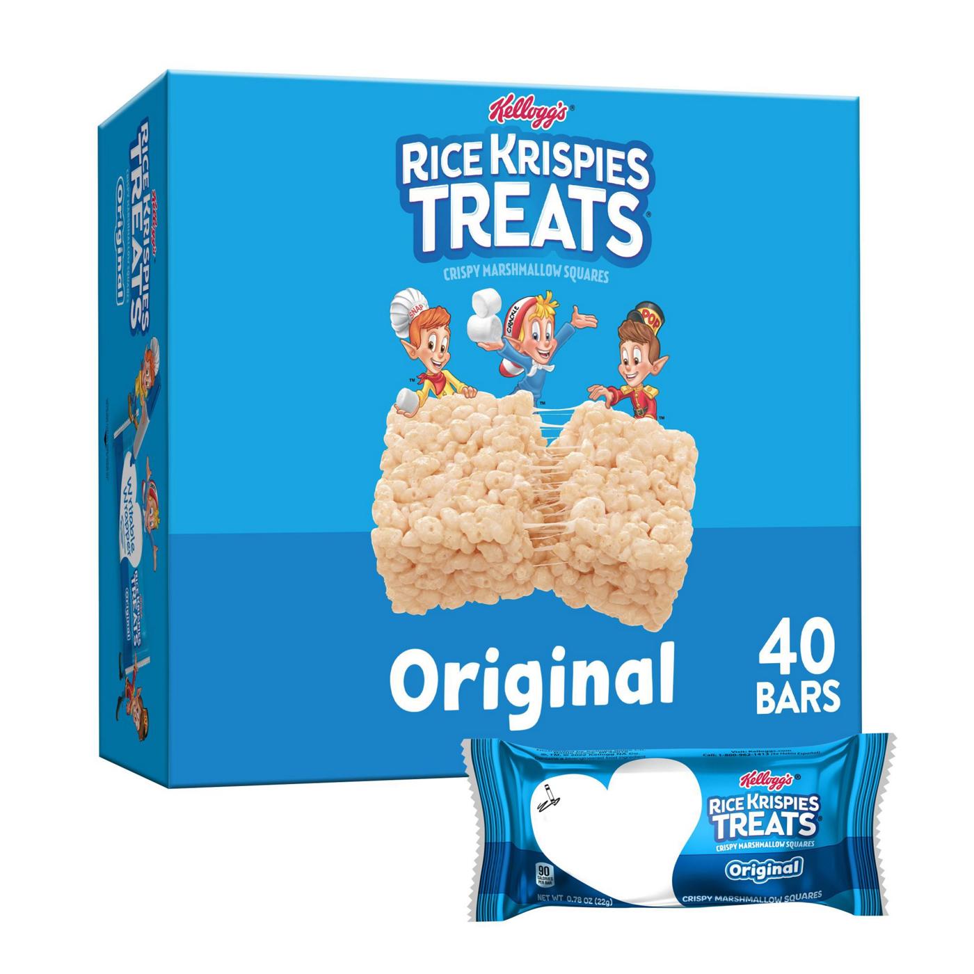 Rice Krispies Treats Original Crispy Marshmallow Squares, 31.2 oz; image 5 of 6