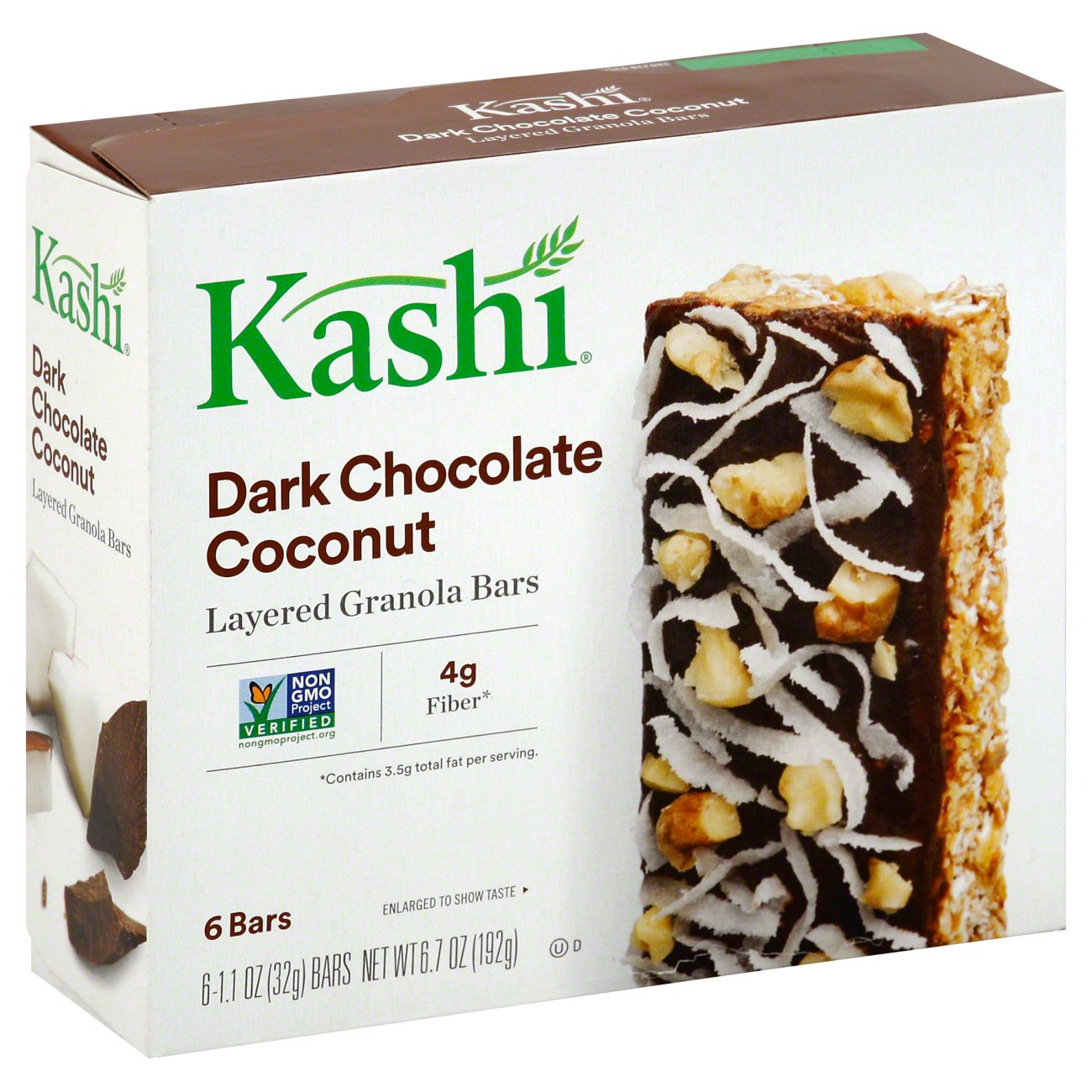 Kashi TLC Dark Chocolate Coconut Fruit and Grain Bars Shop Granola