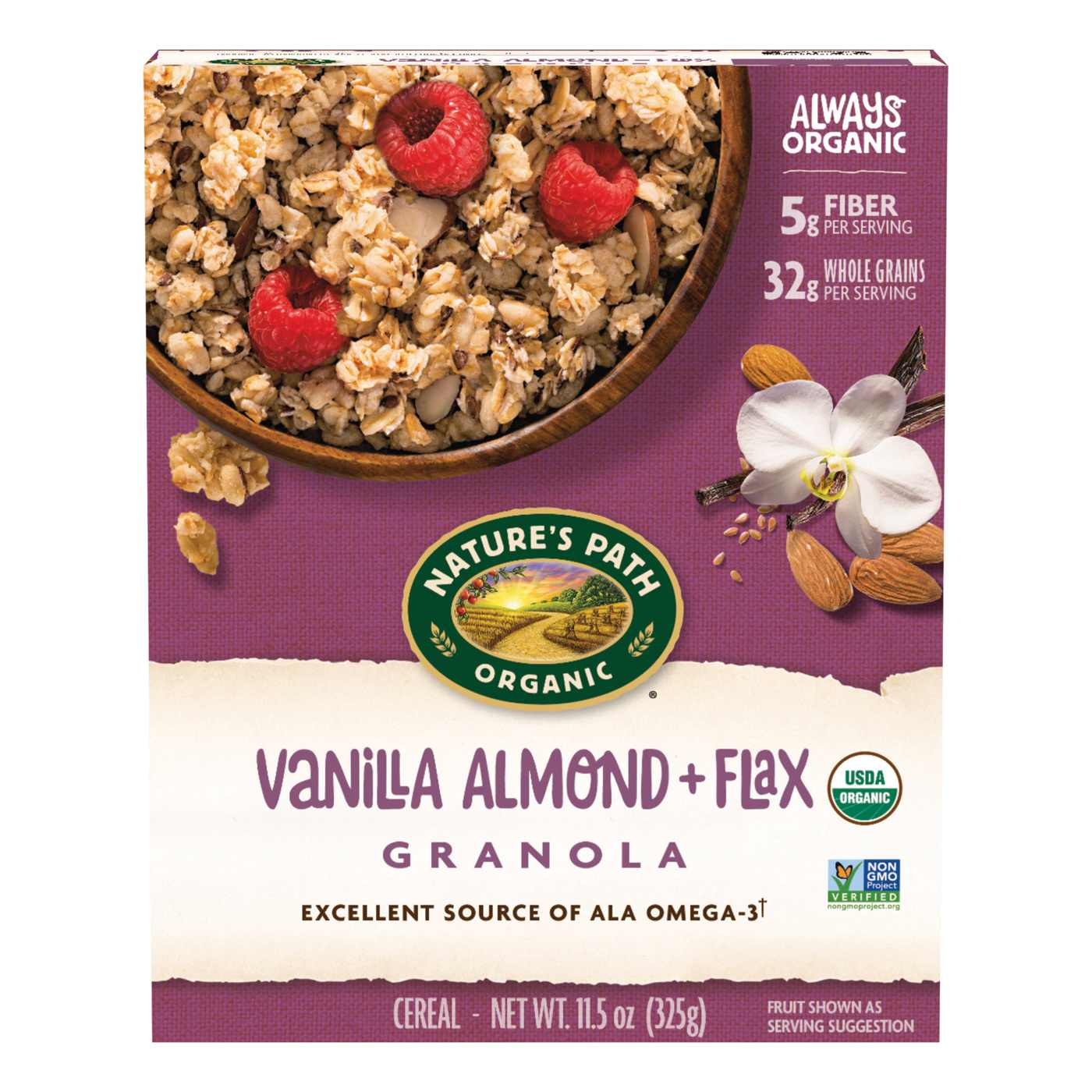 Nature's Path Organic Granola - Vanilla Almond & Flax; image 1 of 6