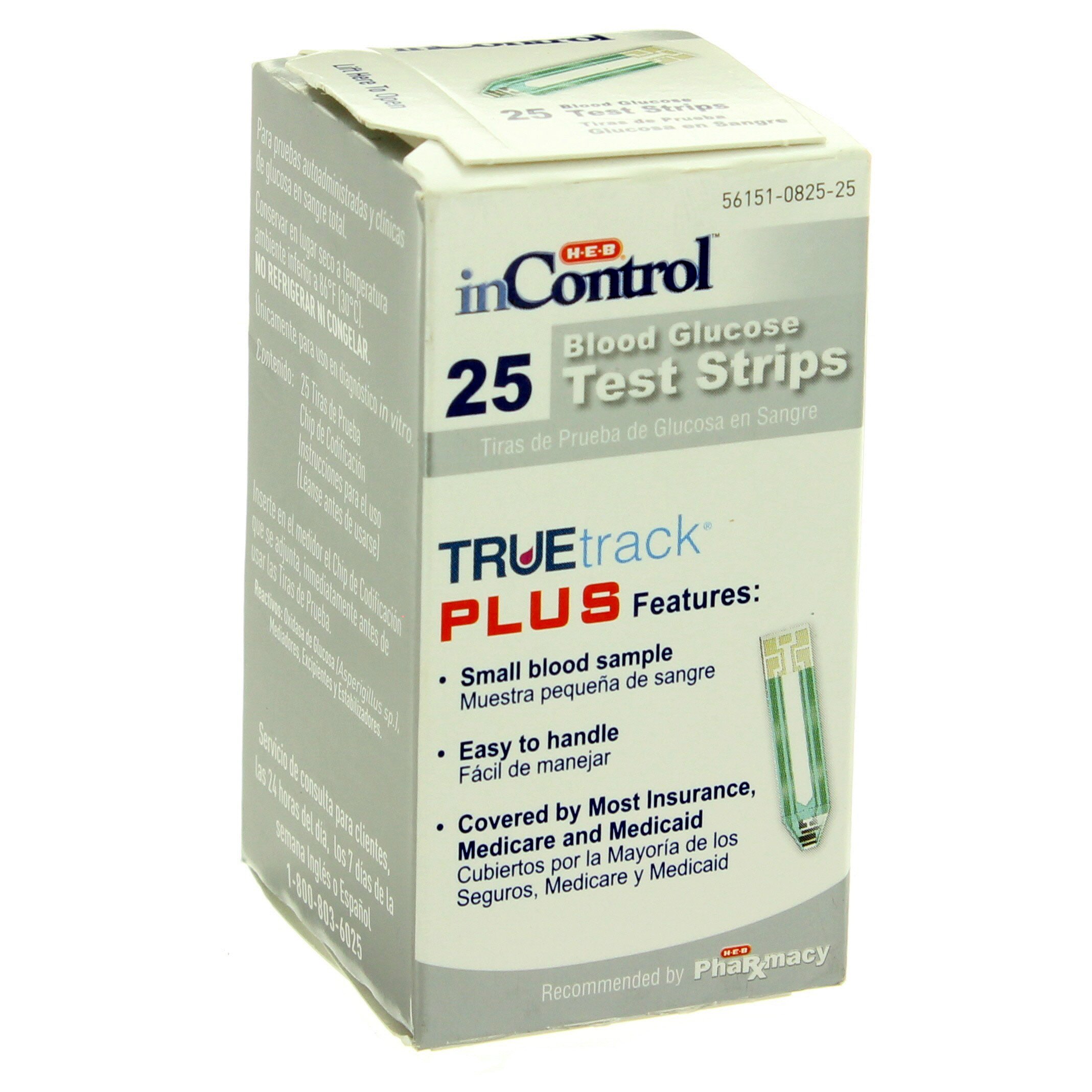 HEB InControl Plus TRUEtrack Test Strips Shop Test Strips at HEB