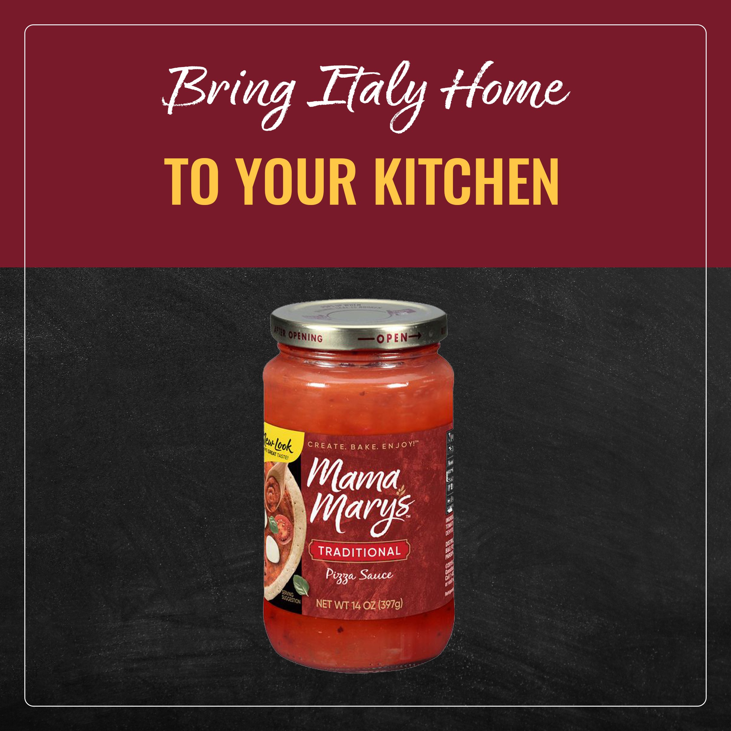 Mama Mary's Traditional Pizza Sauce - Shop Pasta sauces at H-E-B