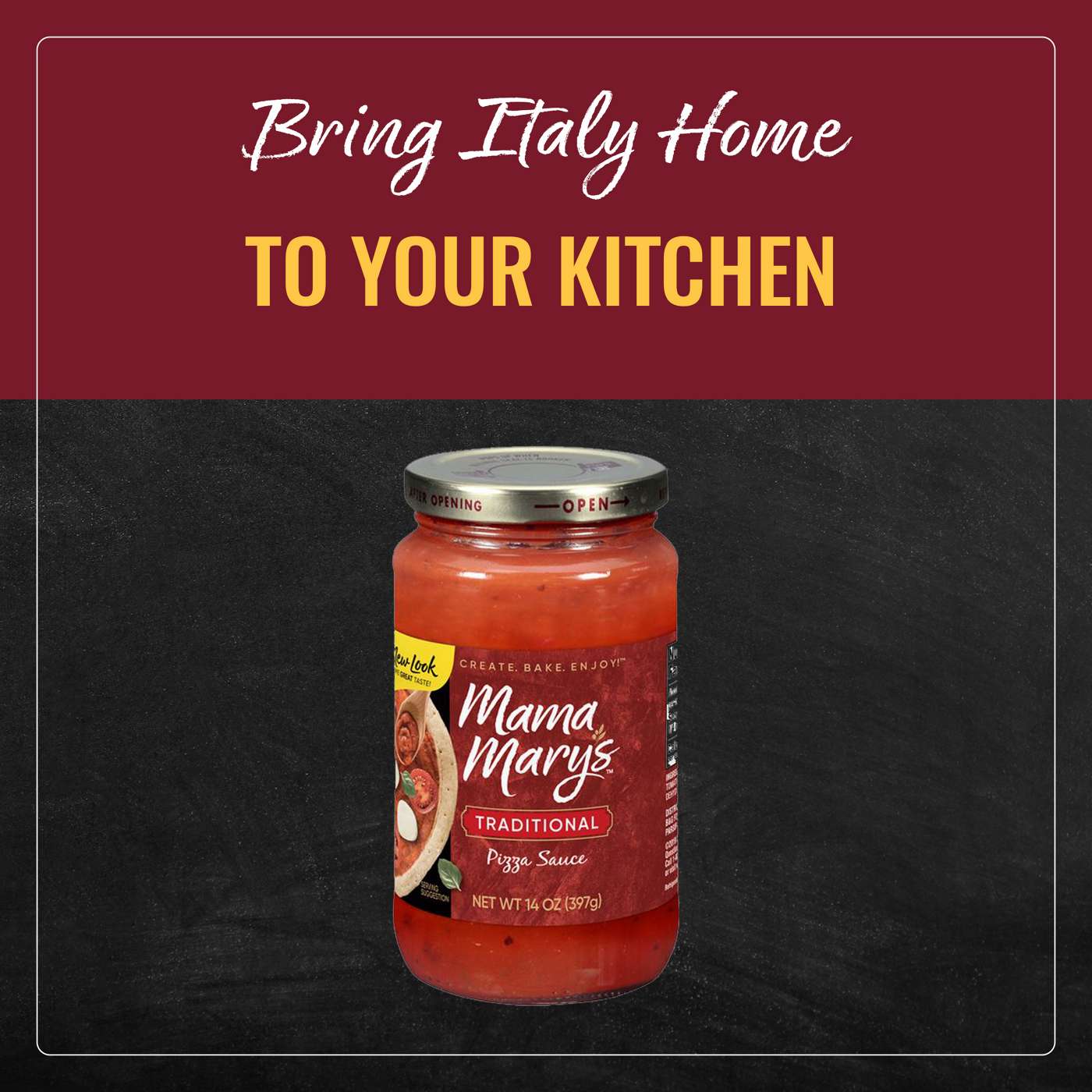 Mama Mary's Traditional Pizza Sauce; image 2 of 2