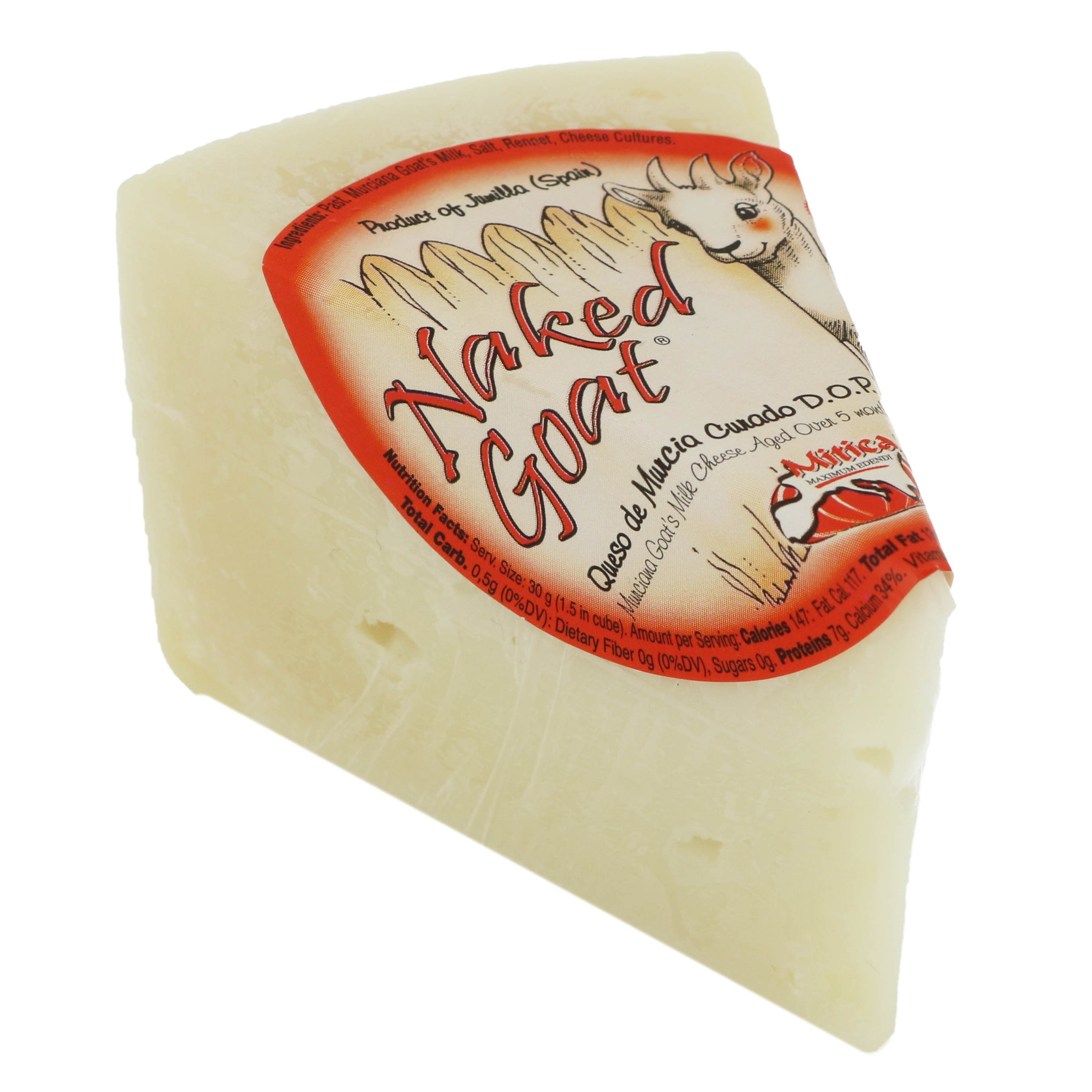 Mitica Naked Goat Queso De Murci Curado Shop Cheese At H E B