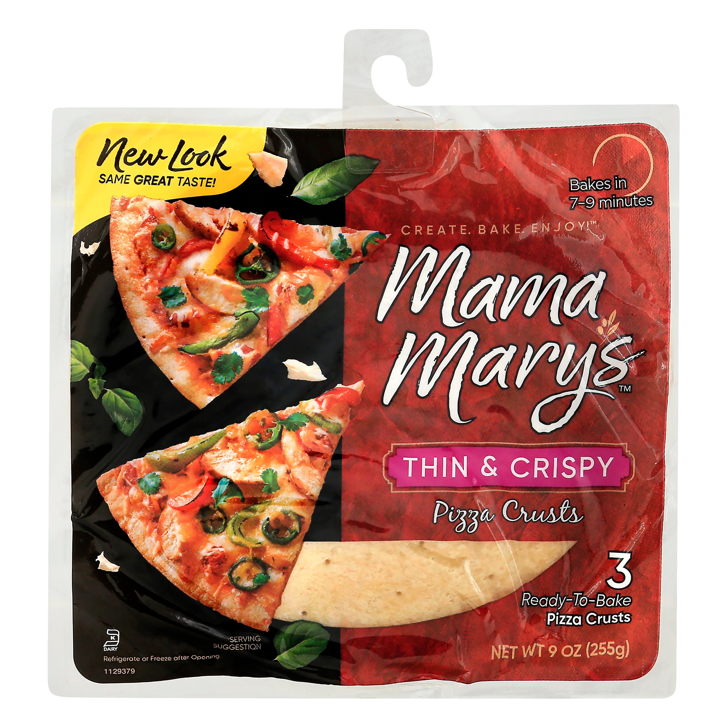 Mama Mary's Thin and Crispy 7 Inch Pizza Crusts Shop Bread at HEB