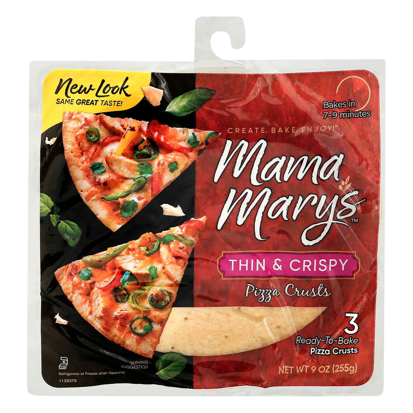 Mama Mary's Thin and Crispy Pizza Crusts; image 1 of 3