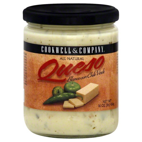 Cookwell & Company Queso Blanco con Chile Verde Shop Salsa & Dip at HEB