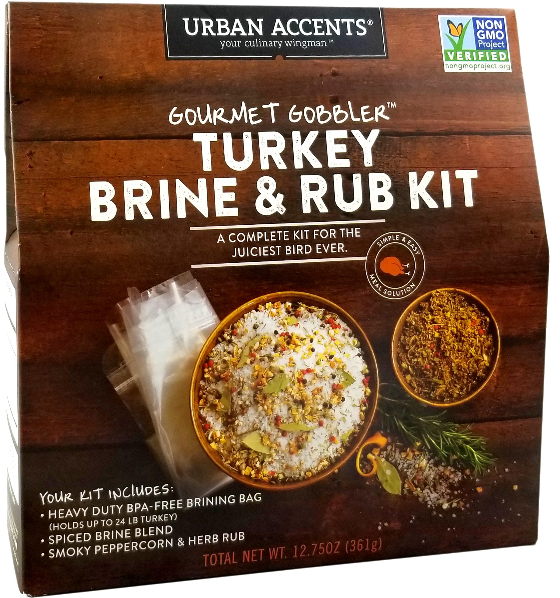 Urban Accents Gourmet Gobbler Turkey Brine & Rub Kit Shop Spice mixes
