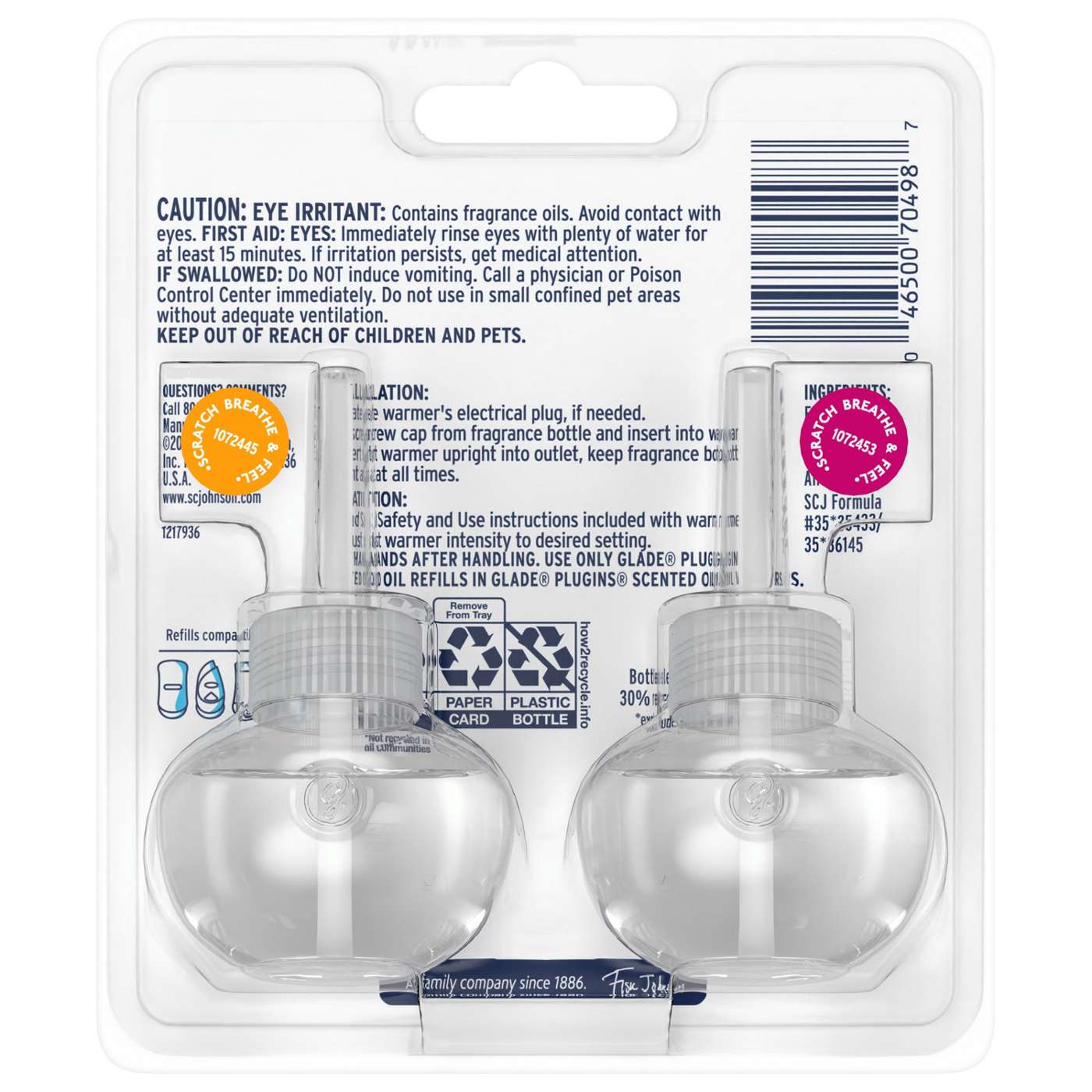 Glade PlugIns Scented Oil Air Freshener Refills - Hawaiian Breeze & Vanilla Passion Fruit; image 3 of 14