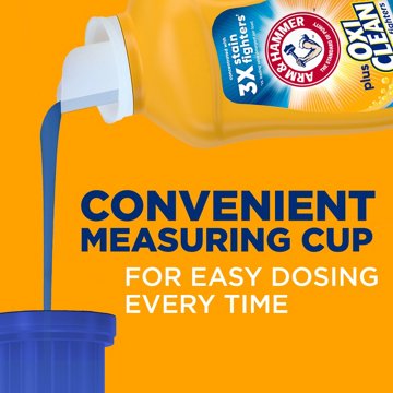 Arm & Hammer Plus OxiClean HE Liquid Laundry Detergent, 74 Loads - Clean Meadow