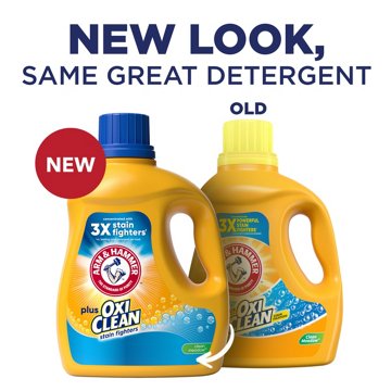 Arm & Hammer Plus OxiClean HE Liquid Laundry Detergent, 74 Loads - Clean Meadow